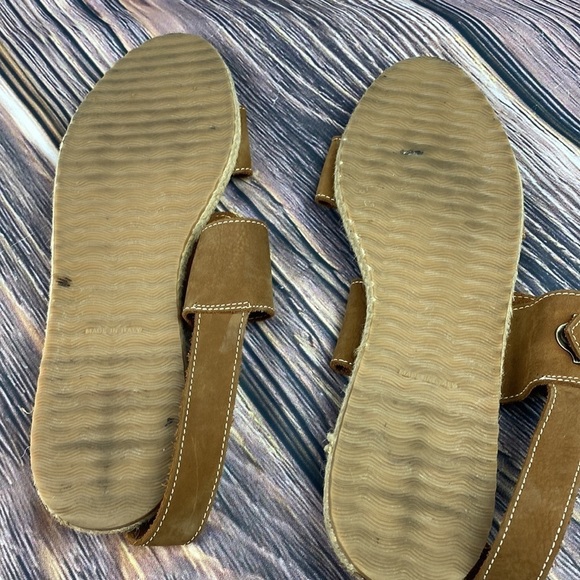 Lencioni Carlo Italian Made Leather Flats - Picture 5 of 8